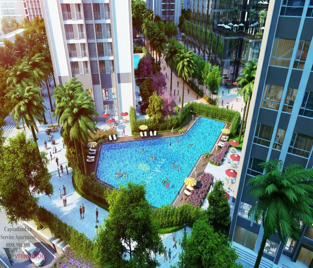 Capitalland'S Service Apartment Landmark 6 Vinhomes Ho-Chi-Minh-Stadt Exterior foto